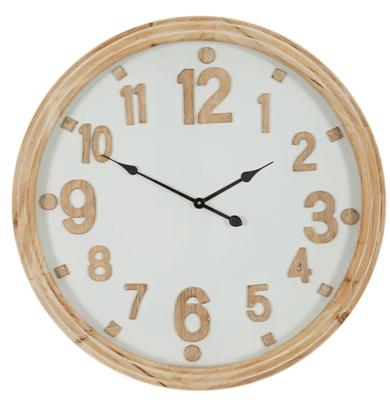 Haven & Space Berry Clock 78CM Connor Wood Clock