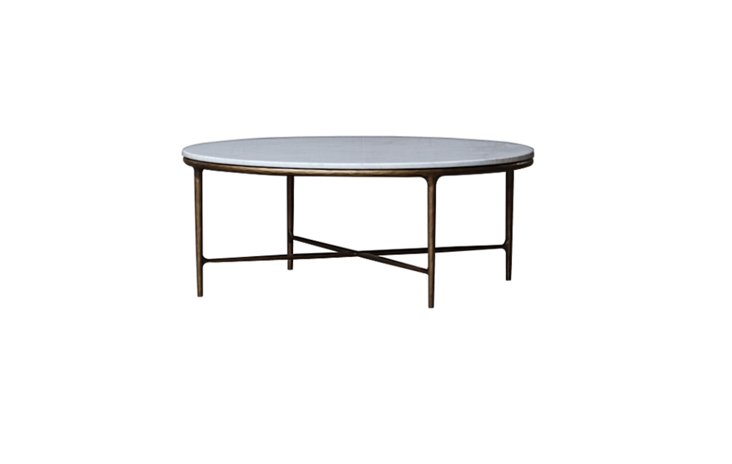 Haven & Space Berry COFFEE TABLE 100CM x 40CM Veneta Marble Coffee Table