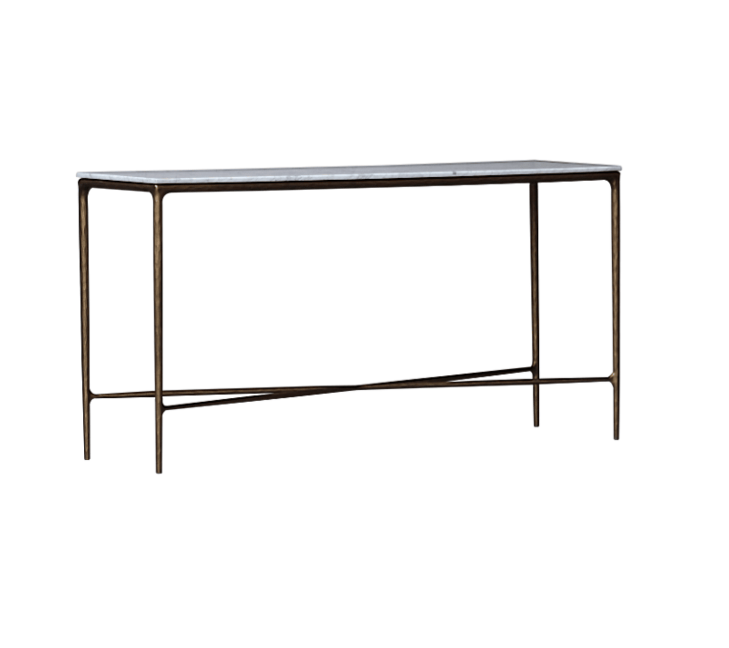 Haven & Space Berry CONSOLE 150CM x 40Cm x 76CM Veneta Marble Console