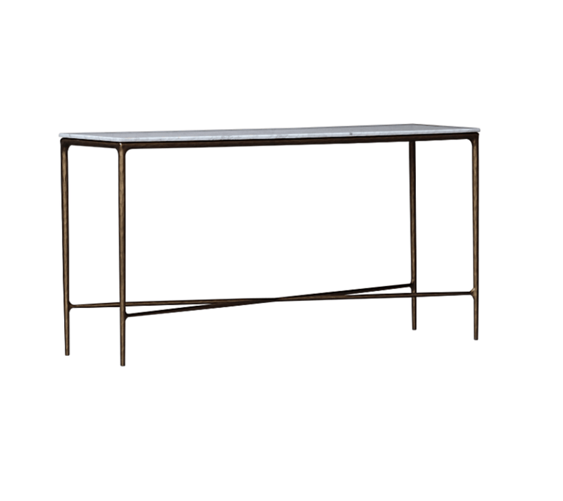 Haven & Space Berry CONSOLE 150CM x 40Cm x 76CM Veneta Marble Console