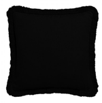 Haven & Space Berry CUSHIONS 50cm / Raven Lido Fringed Cushion