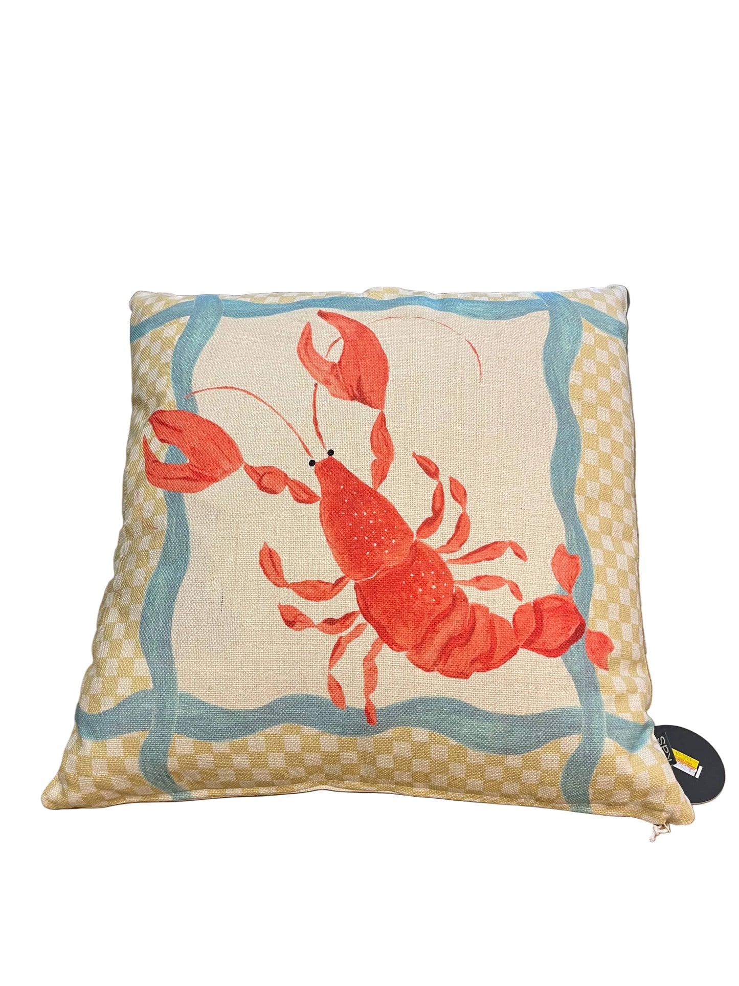 Haven & Space Berry CUSHIONS Lobster Outdoor Cushion