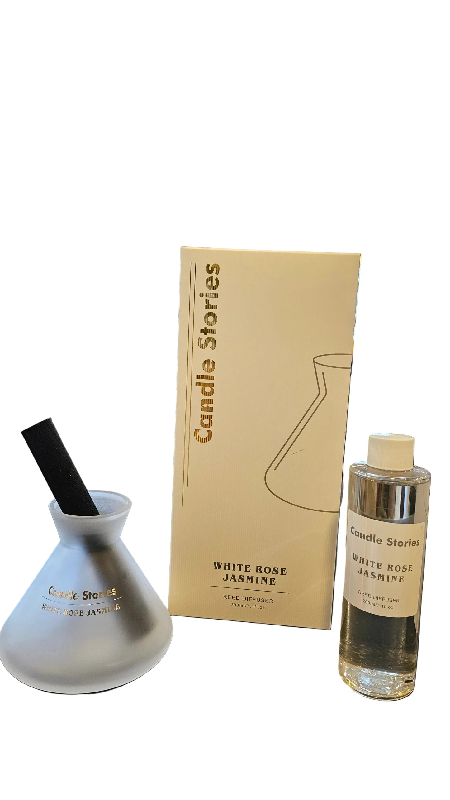 Haven & Space Berry DIFFUSER White Rose Jasmine Diffuser Cone Shape 200ml