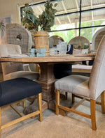 Haven & Space Berry DINING TABLES 120cm Louis Reclaimed Oak Dining Table