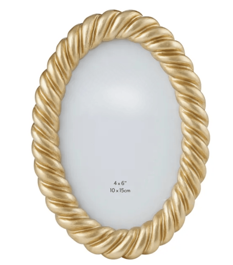 Haven & Space Berry FRAMES 4x6 Blake Resin Photo Frame