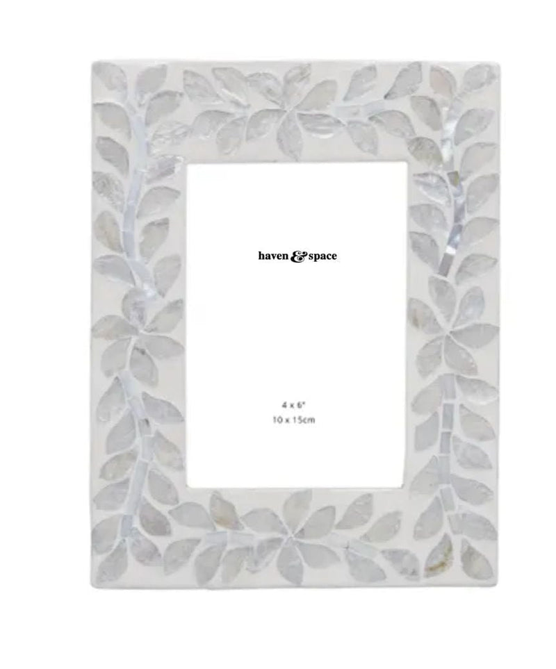 Haven & Space Berry FRAMES 4x6 / Dove Gigi Inlay Frame