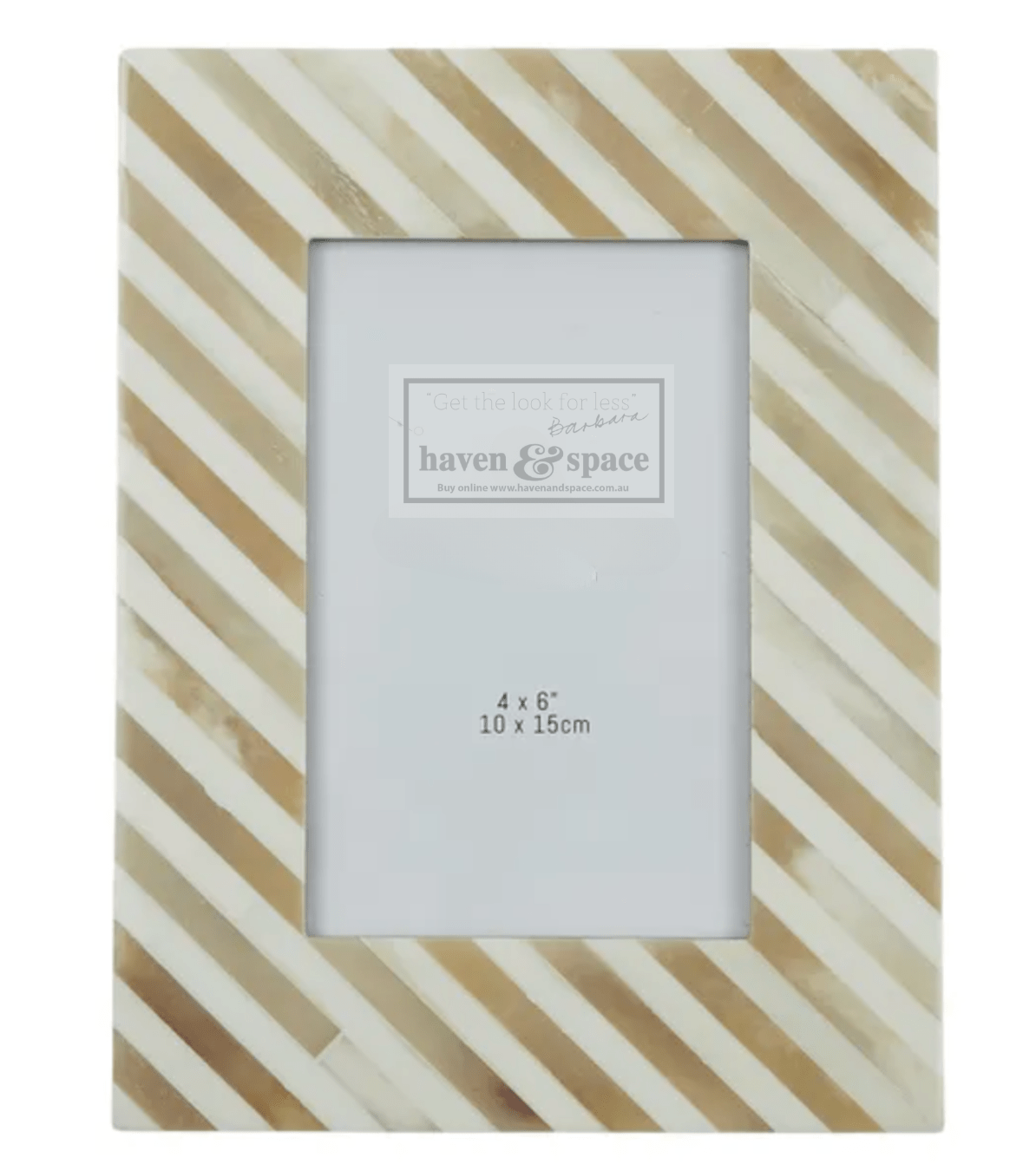 Haven & Space Berry FRAMES 4x6 Forrada Bone Frame