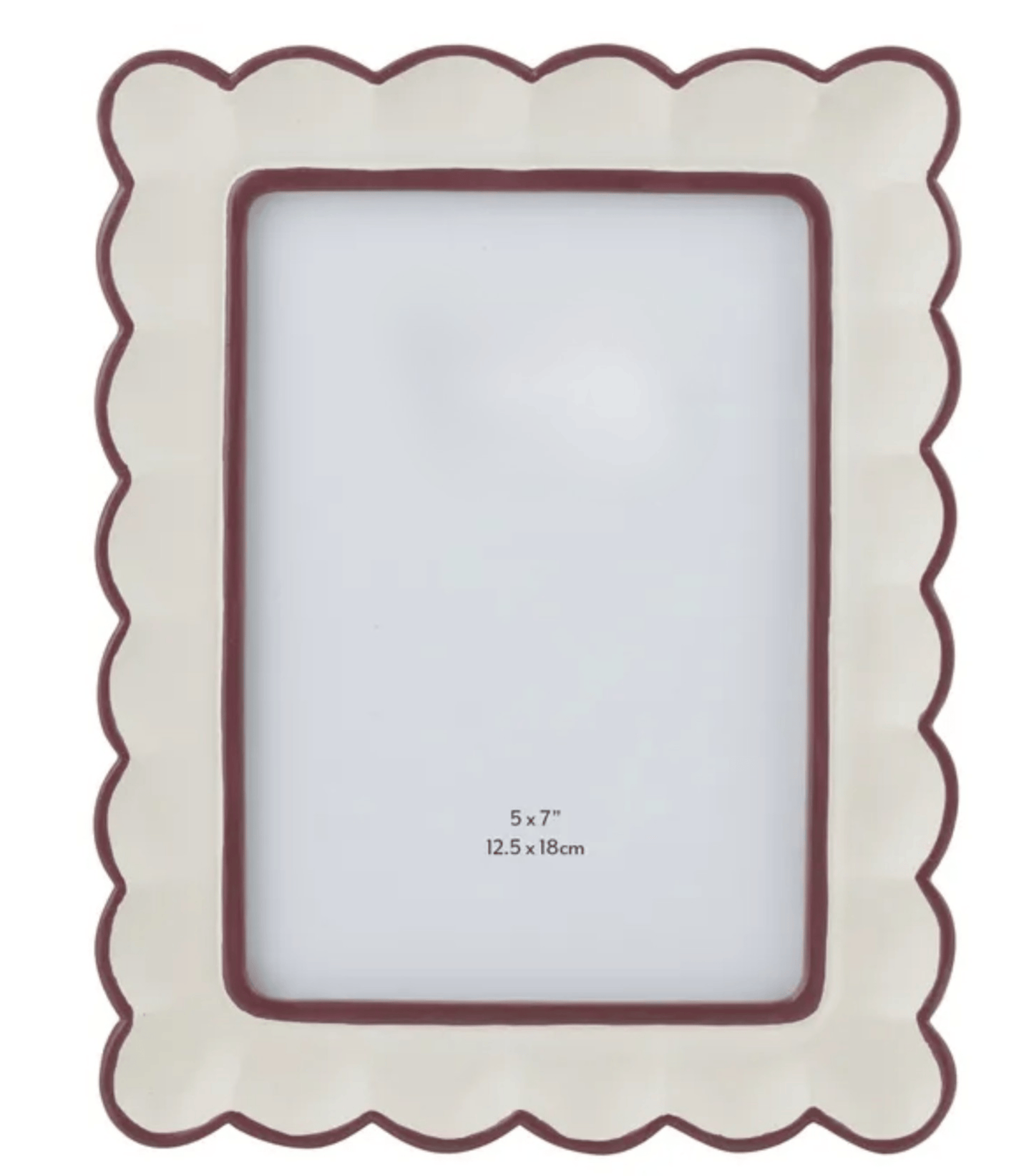 Haven & Space Berry FRAMES 5x7 Ana Resin Photo Frame