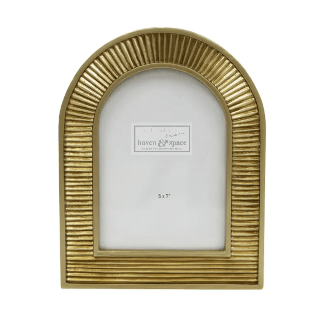 Haven & Space Berry FRAMES 5x7 Rambla Resin Photo Frame