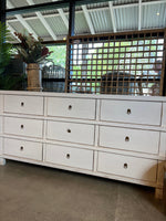 Haven & Space Berry FURNITURE 180x45x85cm / White Aberdeen Sideboard
