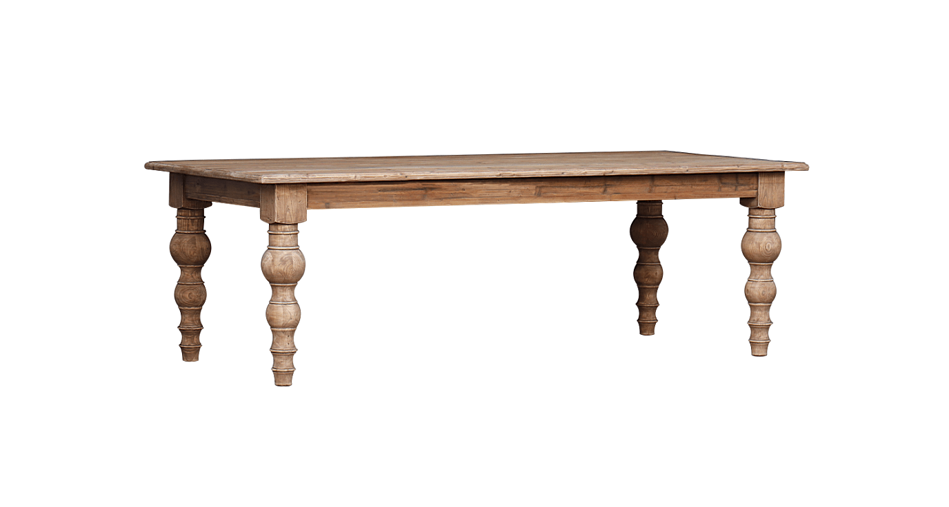 Haven & Space Berry FURNITURE 240x104x77CM Earl French Dining Table