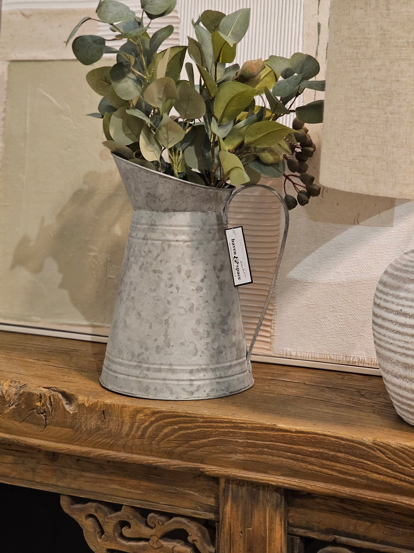 Haven & Space Berry GAL/TINWARE Gables Jug