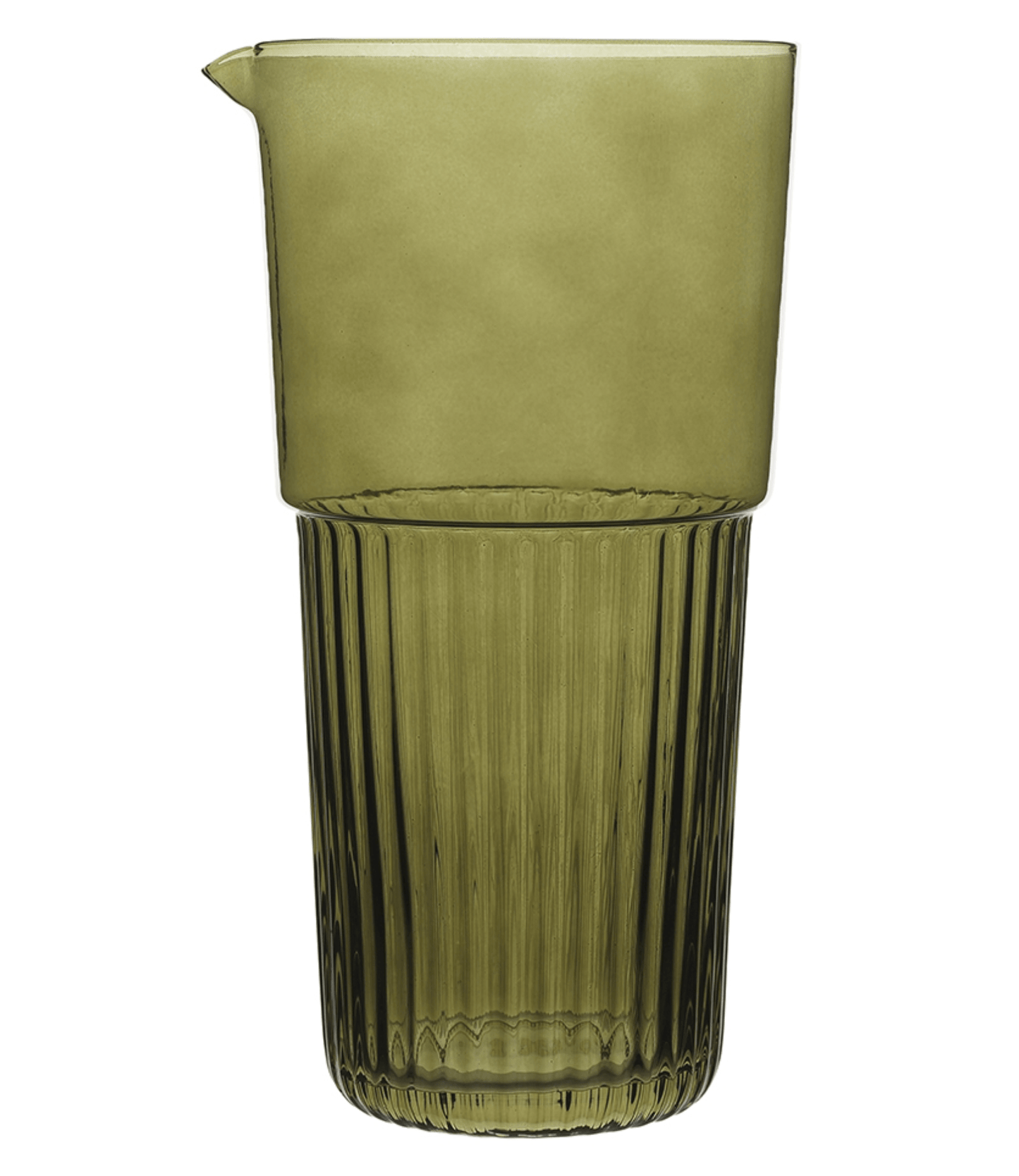 Haven & Space Berry GLASSWARE 1.4L Callisto Olive Carafe