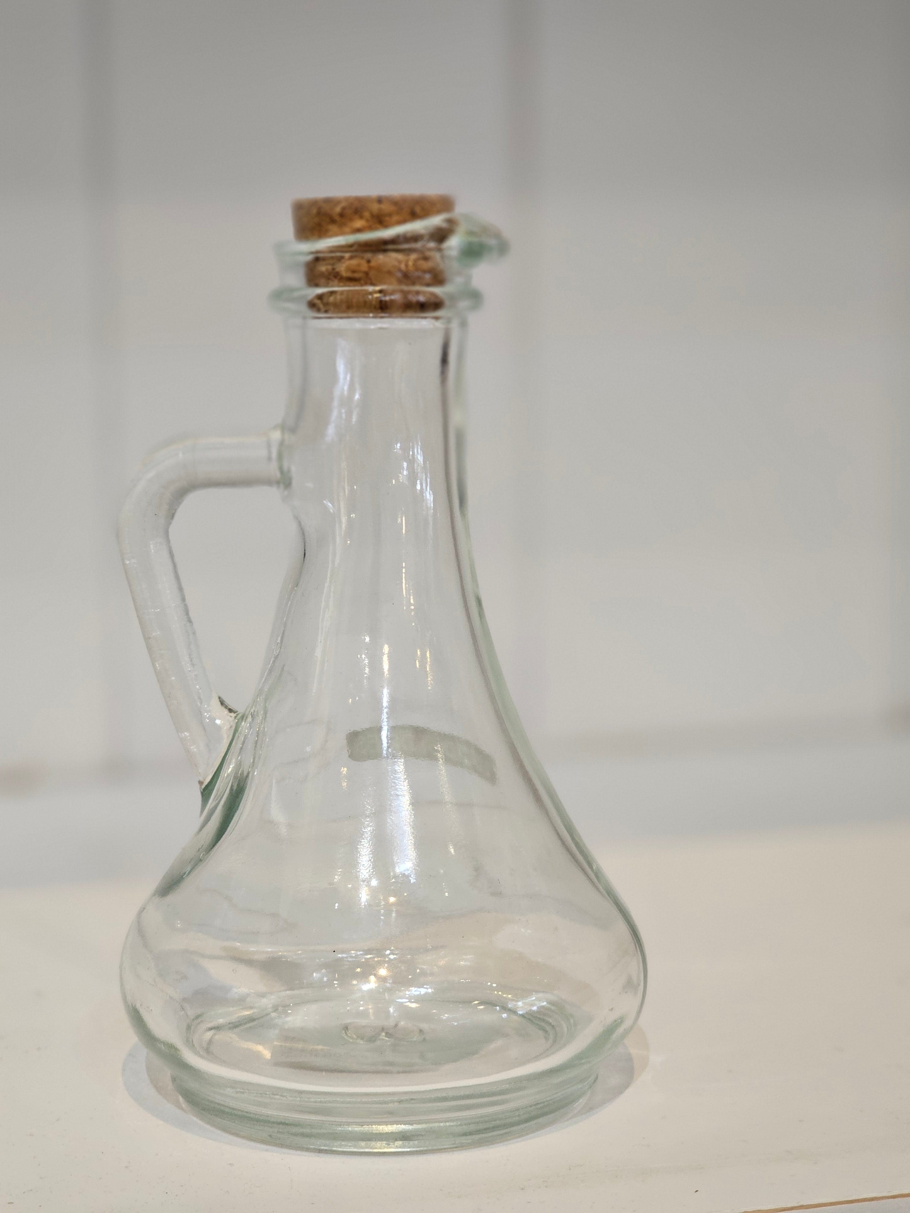 Haven & Space Berry GLASSWARE 230ml / Glass Vinegar Bottle Cork Lid