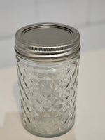 Haven & Space Berry GLASSWARE 280ml / Clear Glass Jam Jar