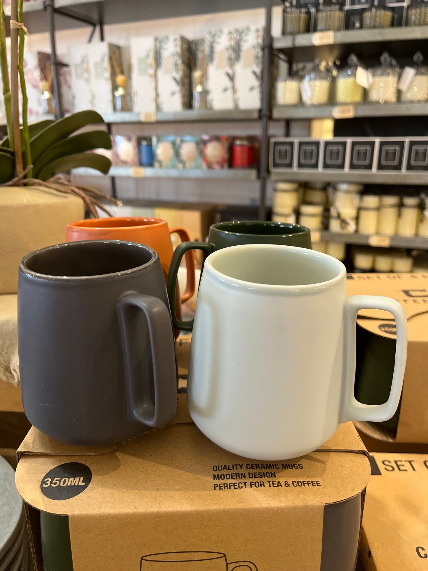 Haven & Space Berry KITCHEN 350ml Terrance Set/4 Mugs