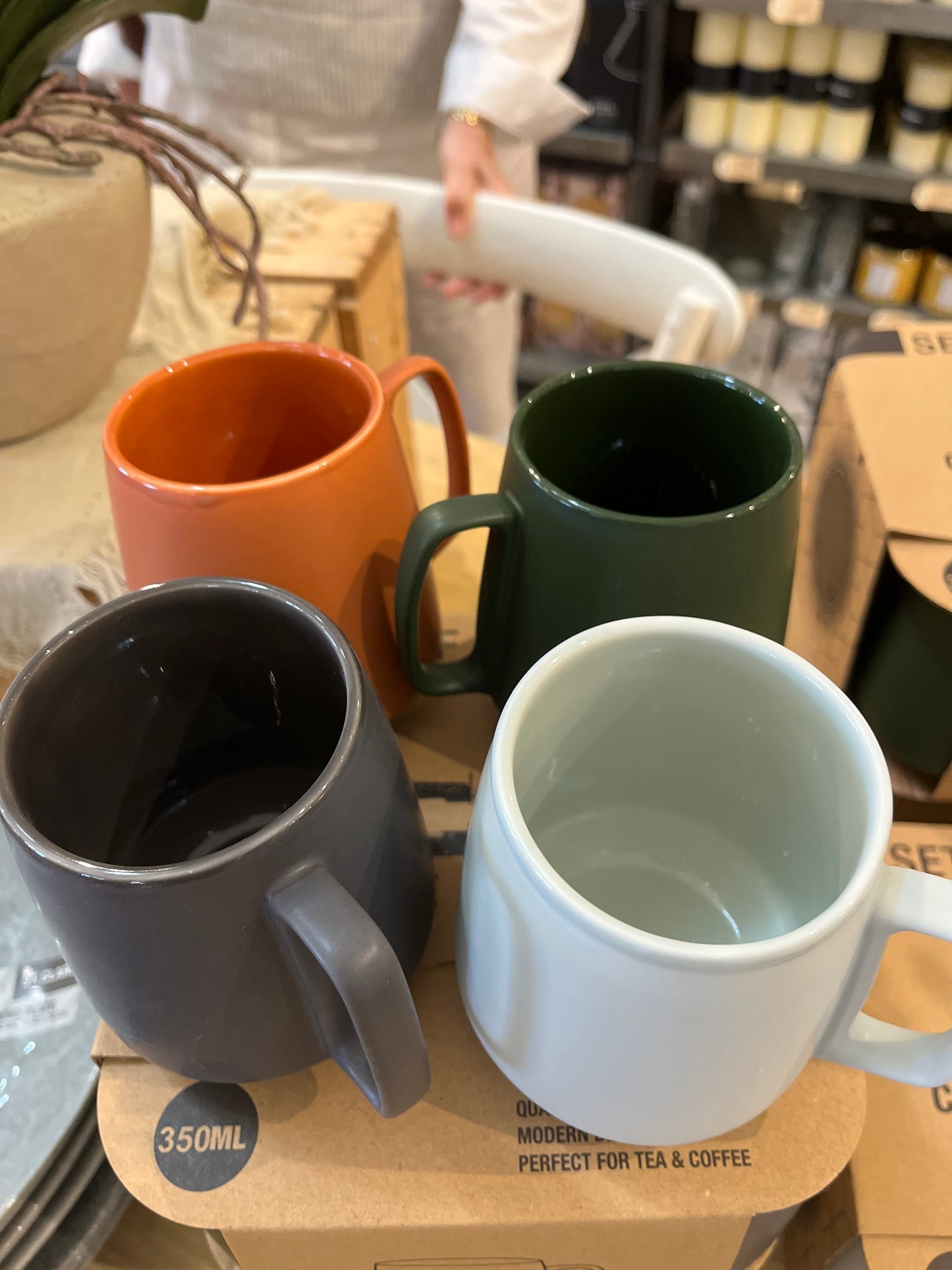 Haven & Space Berry KITCHEN 350ml Terrance Set/4 Mugs