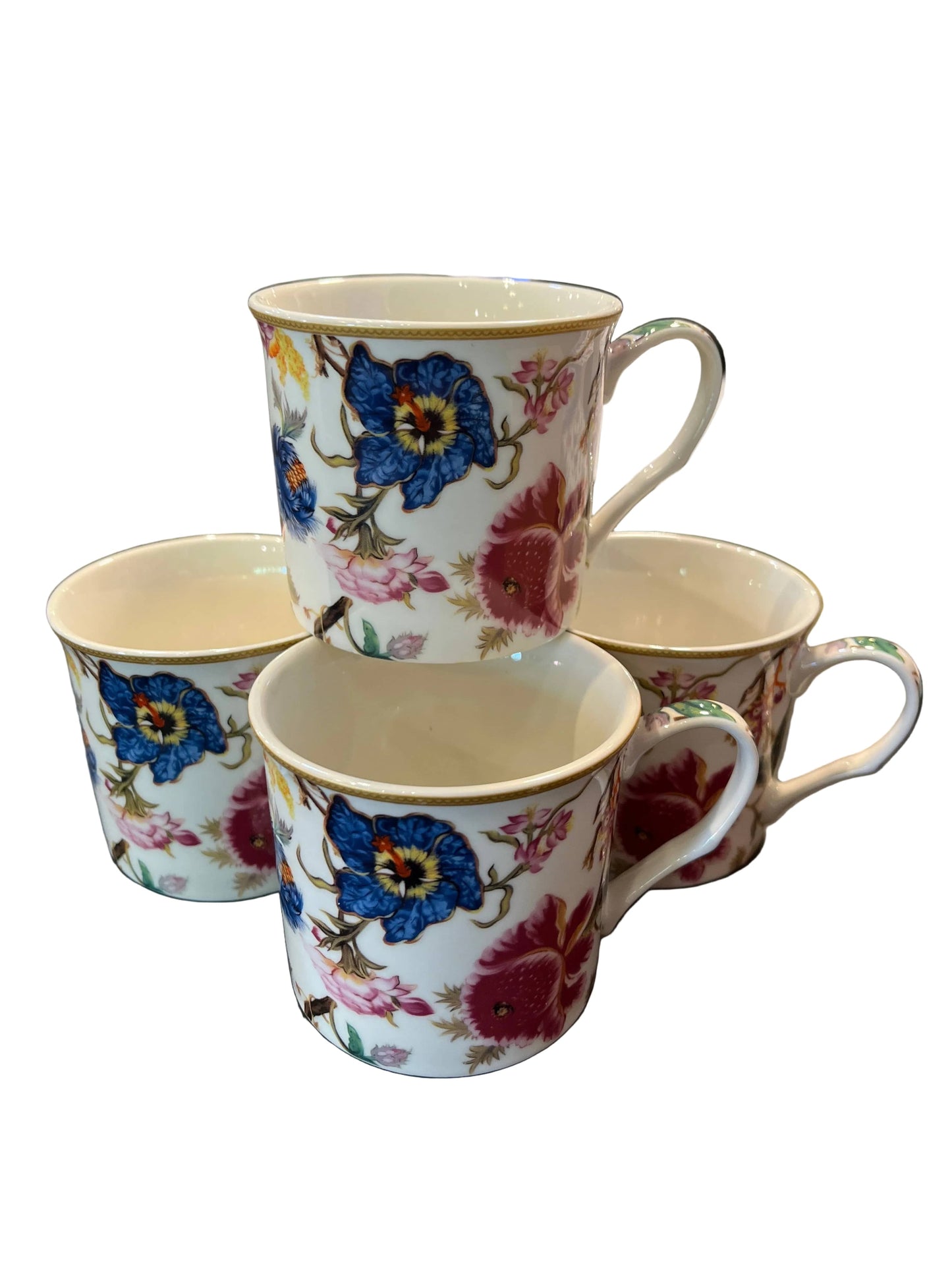 Haven & Space Berry KITCHEN Anthina Set/4 Mugs