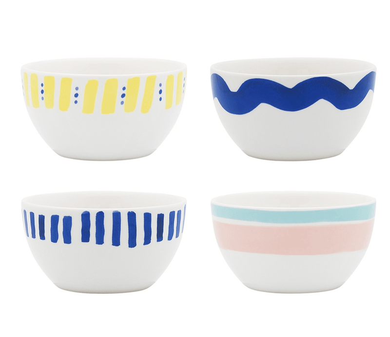Haven & Space Berry KITCHEN Assorted Riviera Dip Bowls S/4