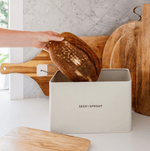 Haven & Space Berry KITCHEN Bread Box | Mushroom