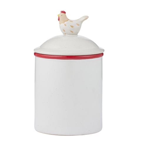 Haven & Space Berry KITCHEN Charlie Chook Ceramic Canister