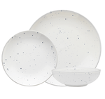 Haven & Space Berry KITCHEN Eggshell Dwell 12pc Dinnerset