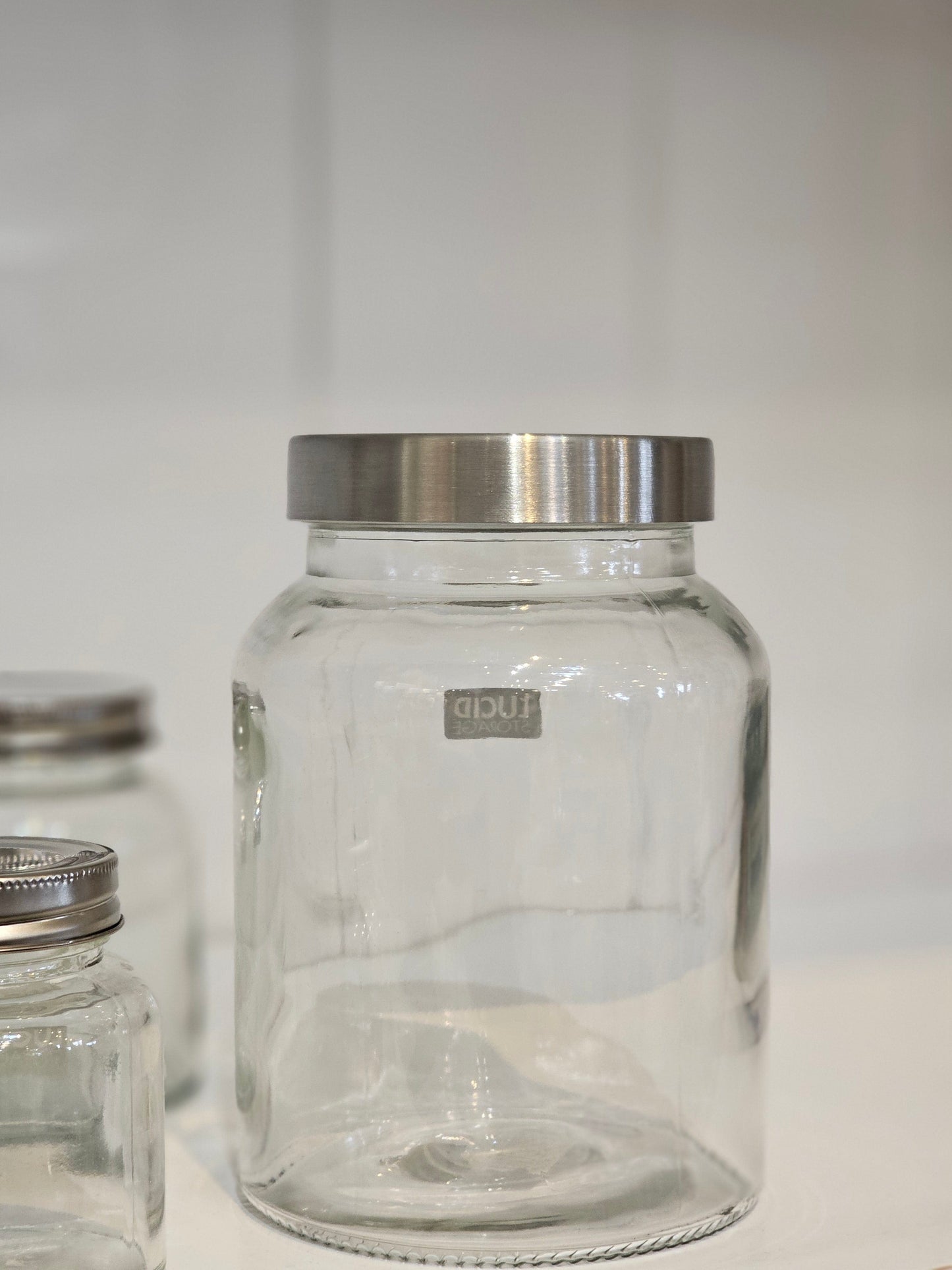 Haven & Space Berry KITCHEN Glass Pantry Jar