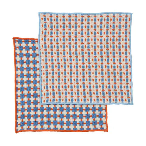 Haven & Space Berry KITCHEN Kit S/2 Recycled Cotton Dishcloth