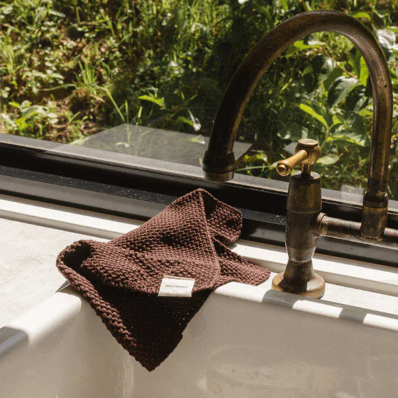 Haven & Space Berry KITCHEN Knitted Dishcloths | Pine & Pistachio