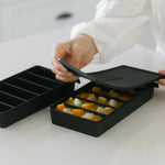 Haven & Space Berry KITCHEN Liquorice 6 Portion Silicone Freezer Tray | 100ml