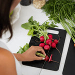 Haven & Space Berry KITCHEN Liquorice Wood Fibre Chopping Board Trio