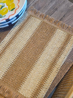 Haven & Space Berry KITCHEN Natural Sunsi Placemat Range