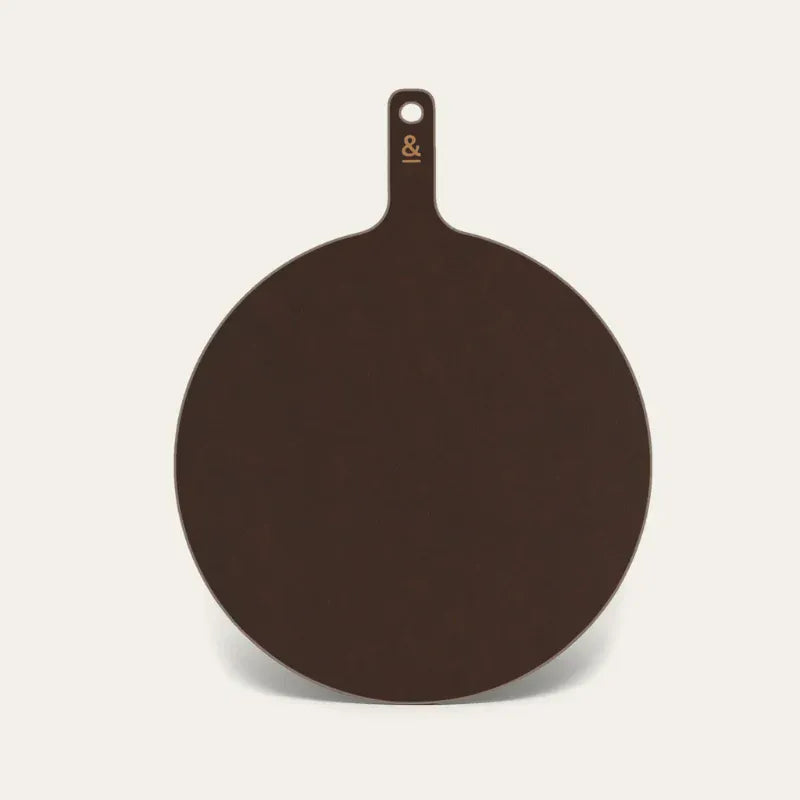 Haven & Space Berry KITCHEN Nutmeg Round Wood Fibre Chopping Board