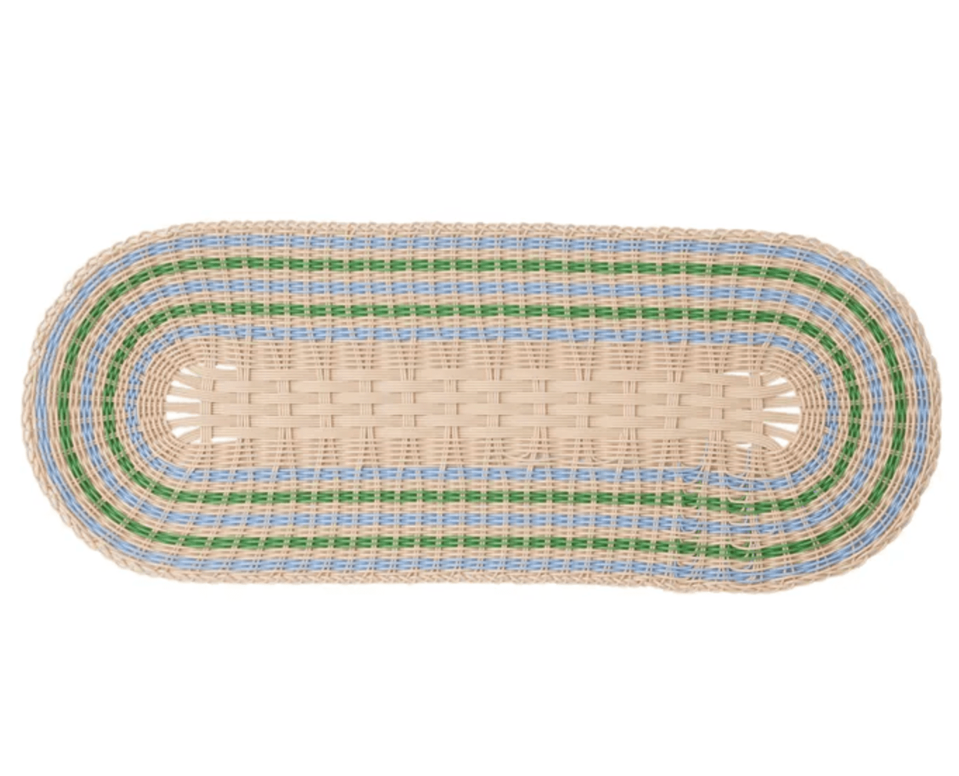 Haven & Space Berry KITCHEN Padua Woven Table Runner