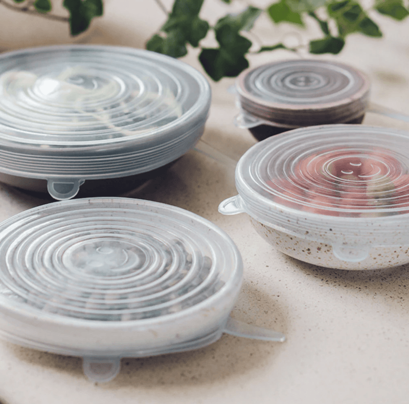 Haven & Space Berry KITCHEN Reuseable Stretch Lids | Set of 6