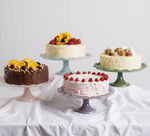 Haven & Space Berry KITCHEN Ruffle Cake Stand