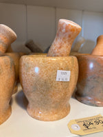Haven & Space Berry KITCHEN Sand Arbor Marble Motar Pestle