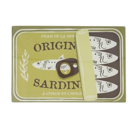 Haven & Space Berry KITCHEN Sardine S/2 Glass Serving Board