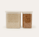 Haven & Space Berry KITCHEN Tallow Rectangle Glass Pantry Jar | 2pk