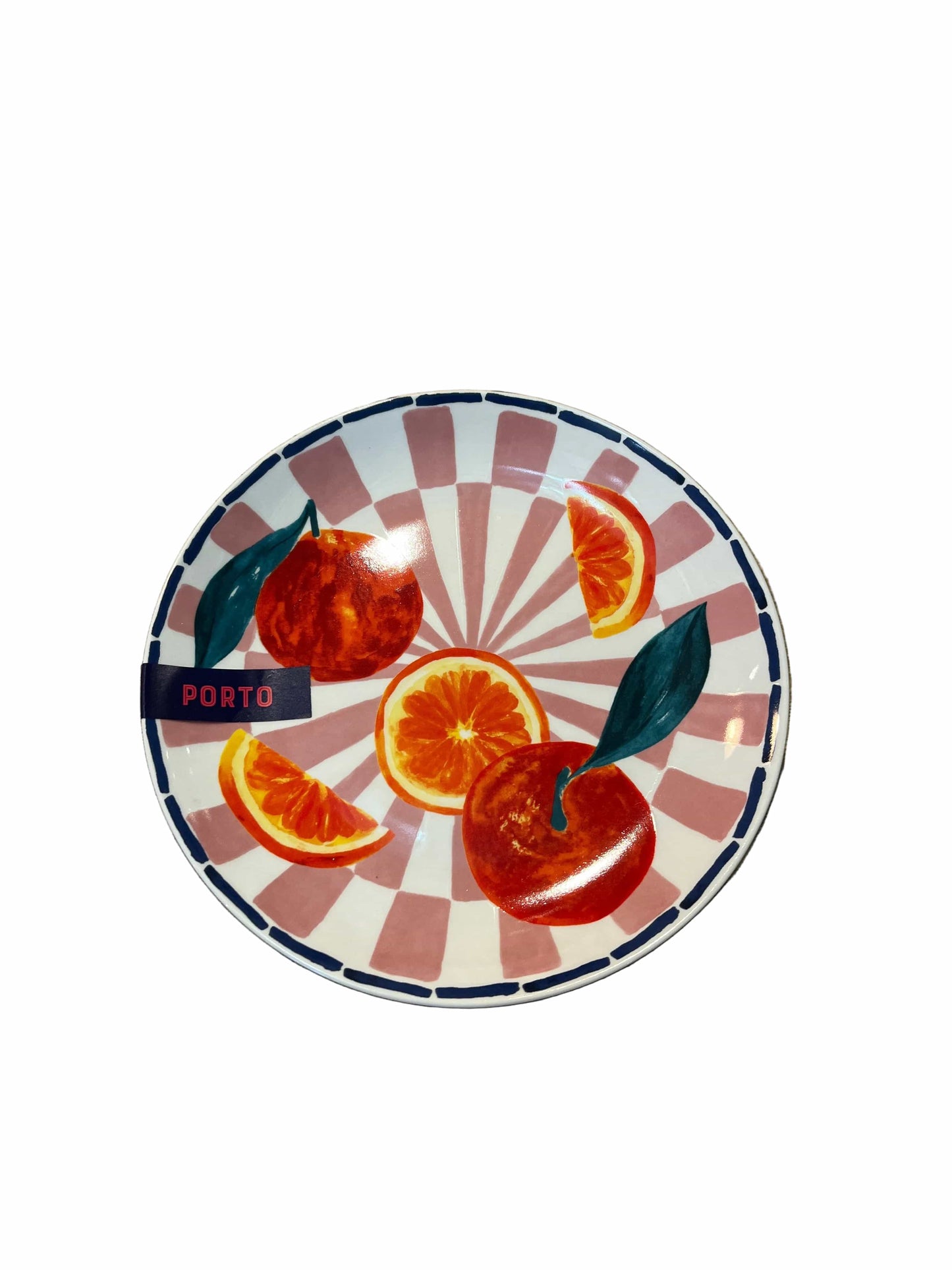 Haven & Space Berry KITCHEN Valentina Side Plate Tangerine