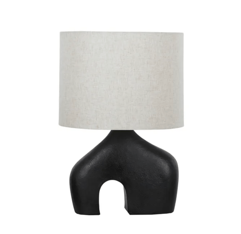 Haven & Space Berry LAMPS 58cm / Black/Natural Nala Table Lamp