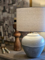 Haven & Space Berry LAMPS 58cm / White/Grey Millie Table Lamp
