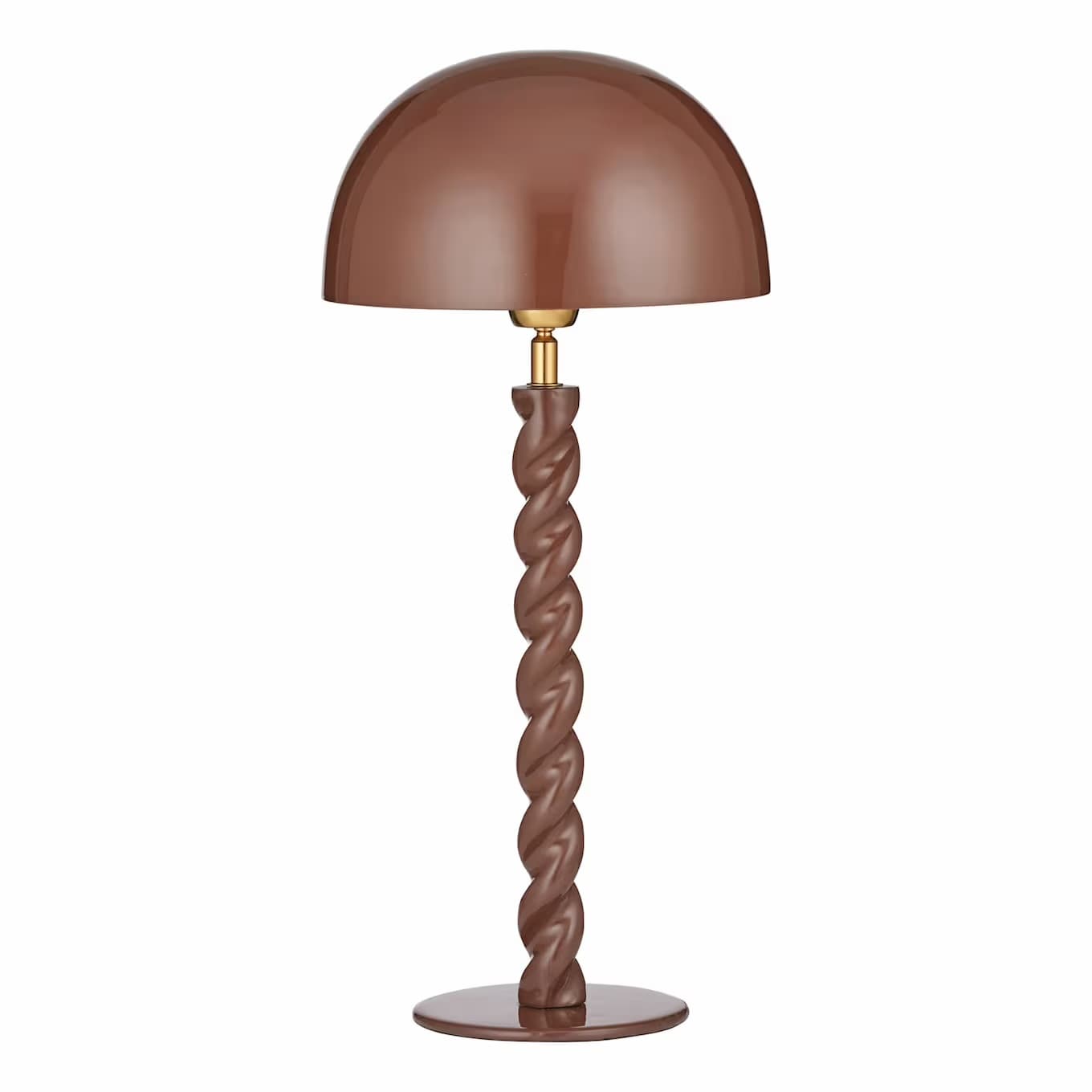 Haven & Space Berry LAMPS Chocolate Ormond Metal Lamp