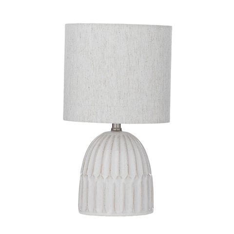 Haven & Space Berry LAMPS Ivory/Natural Paige Ceramic Lamp