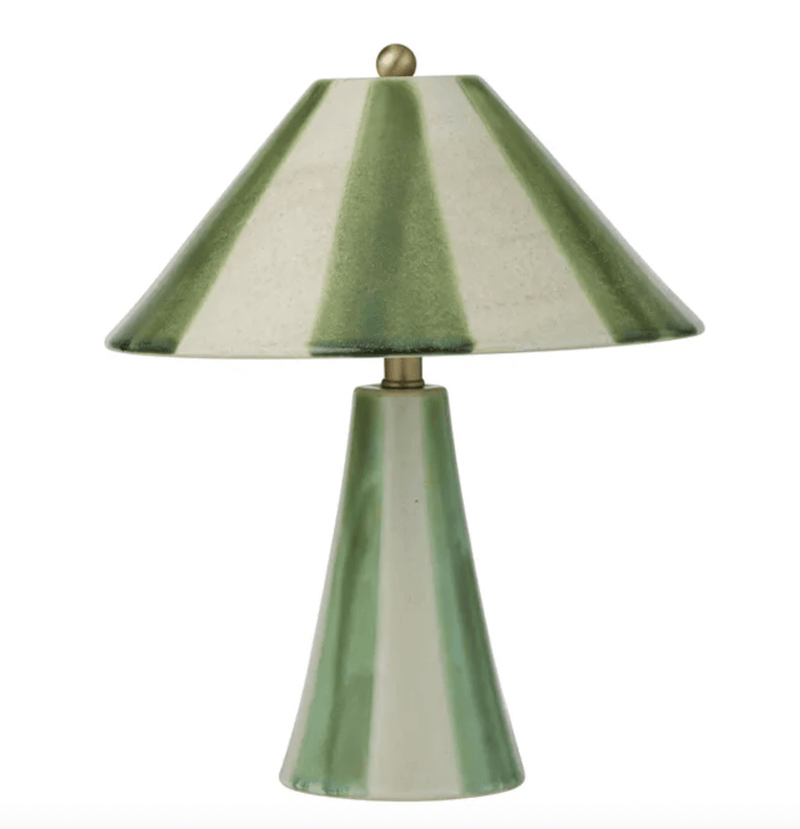 Haven & Space Berry LAMPS Olive Athol Ceramic Lamp