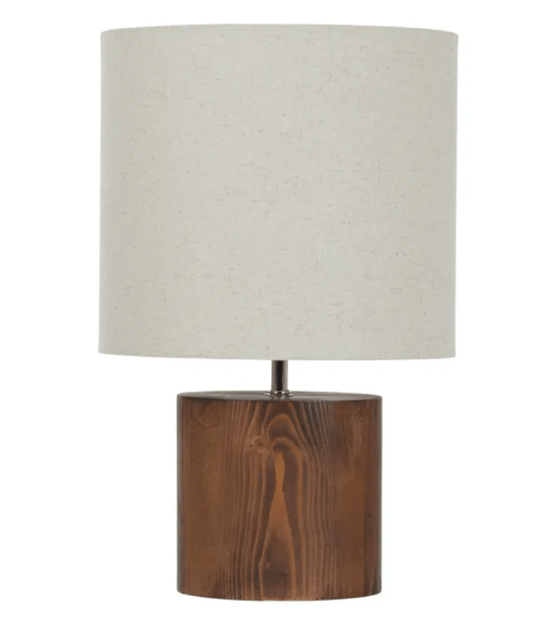 Haven & Space Berry LAMPS Walnut Donovan Wood Table Lamp