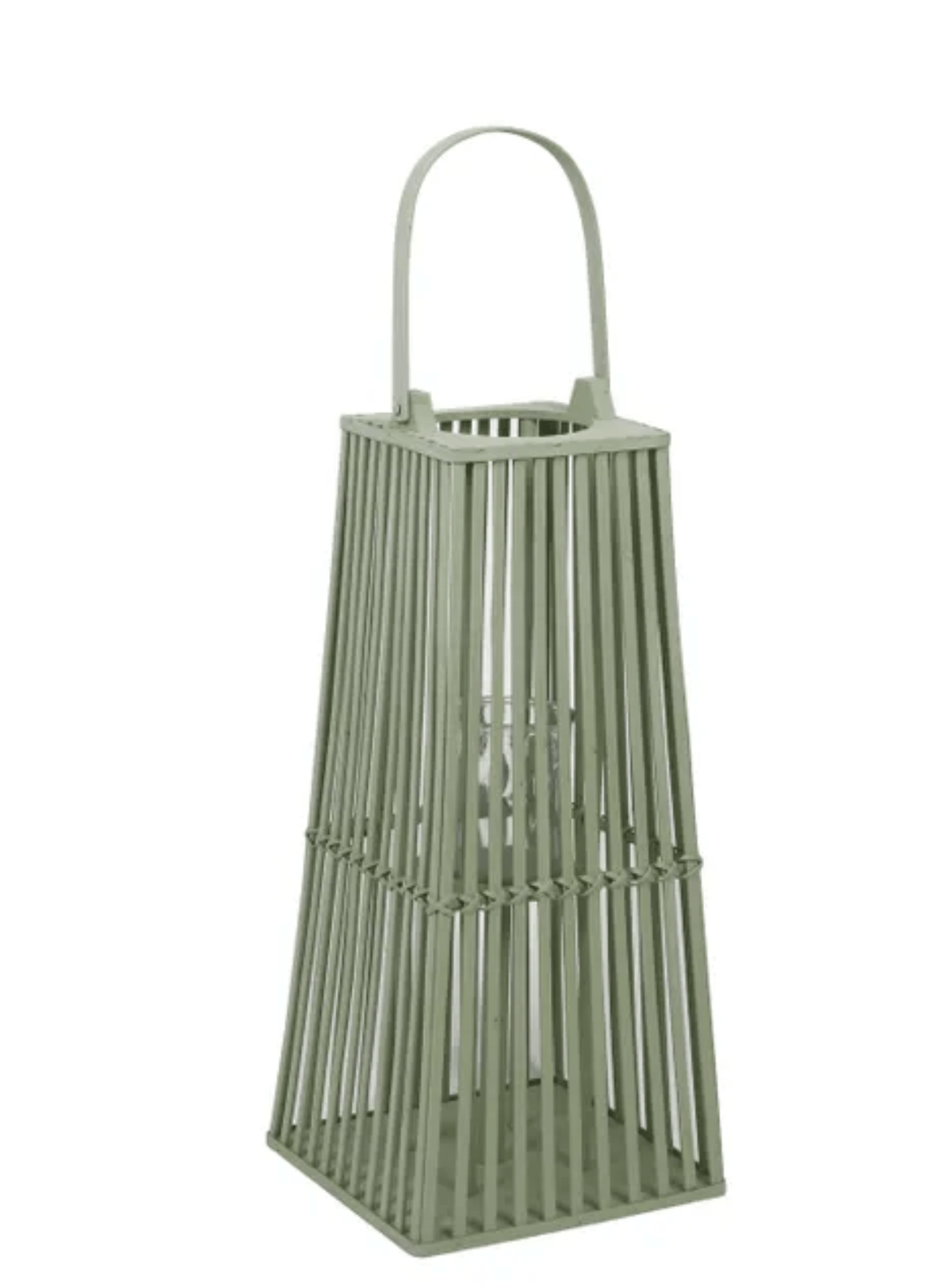 Haven & Space Berry LANTERN 58cm Rhodes Bamboo Lantern