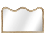 Haven & Space Berry MIRROR 80x130cm / Natural Aria Wave Mirror