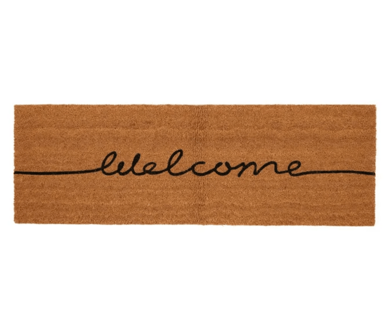 Haven & Space Berry RUG/MAT 120x40CM Welcome Coir Door Mat