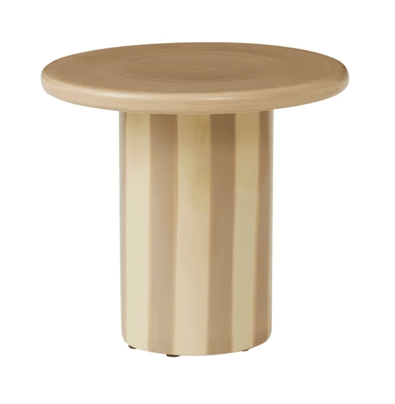 Haven & Space Berry SIDE TABLE Rayas Ceramic Table